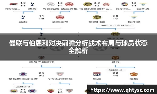曼联与伯恩利对决前瞻分析战术布局与球员状态全解析